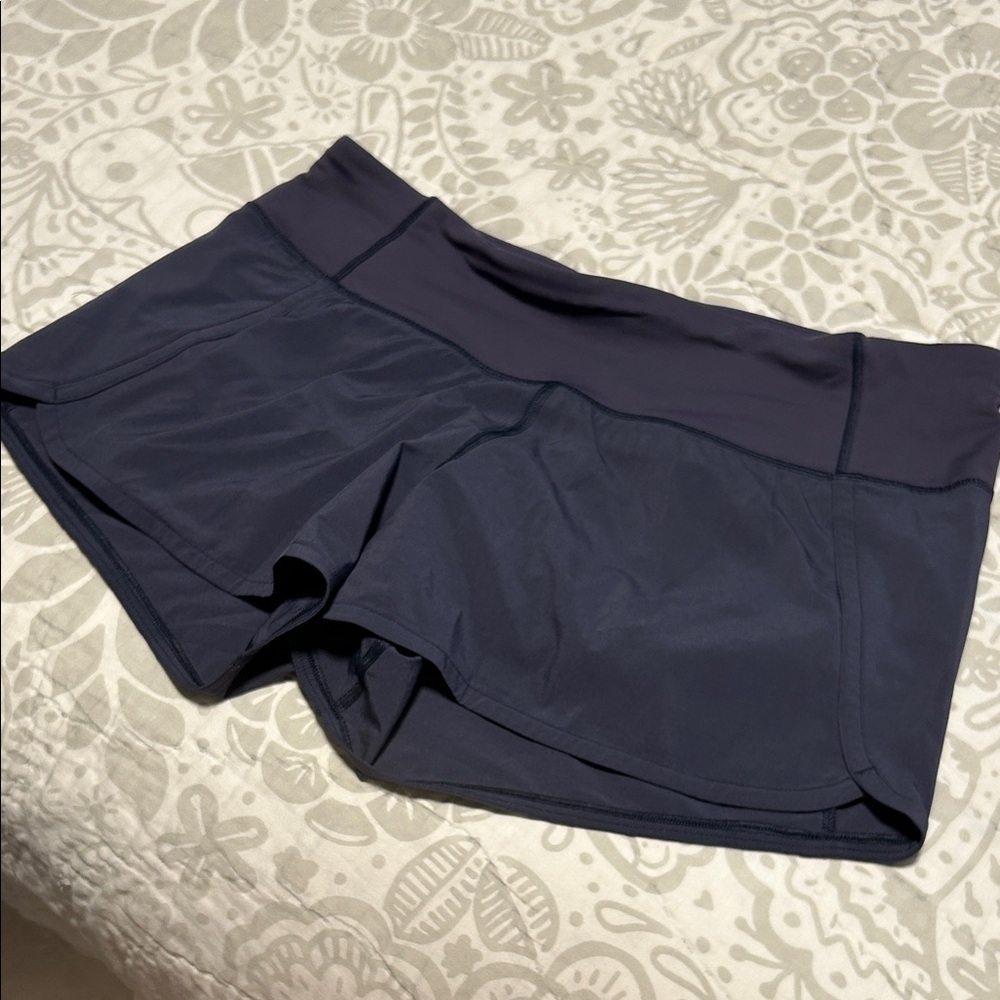 🎄Closet Closing Sale🎄 Lululemon Dark Blue Athletic Shorts 8